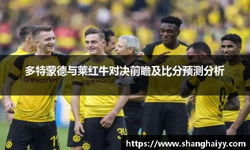 多特蒙德与莱红牛对决前瞻及比分预测分析